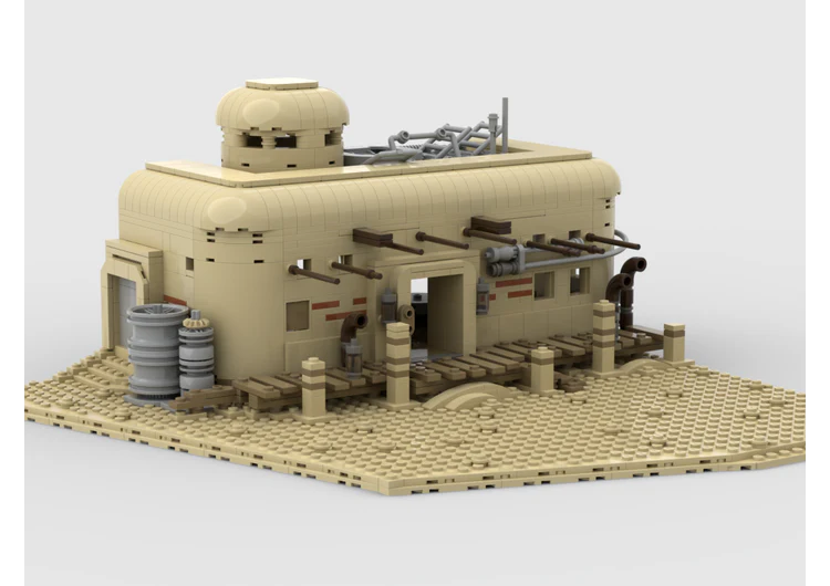 1119PCS MOC-62166 Mos Pelgo Cantina - Image 2