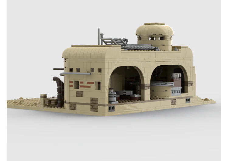 1119PCS MOC-62166 Mos Pelgo Cantina - Image 3