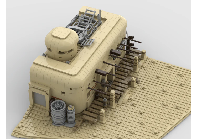1119PCS MOC-62166 Mos Pelgo Cantina - Image 4