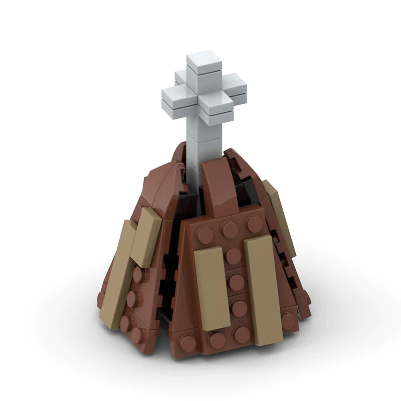 1124PCS   MOC-63955 Village Churchby McGreedy - Image 6