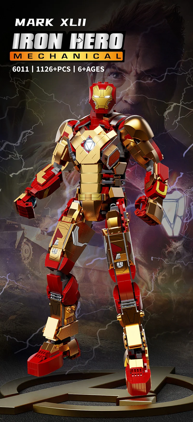 1126+PCS 6011 Iron Man MK42 - Image 11