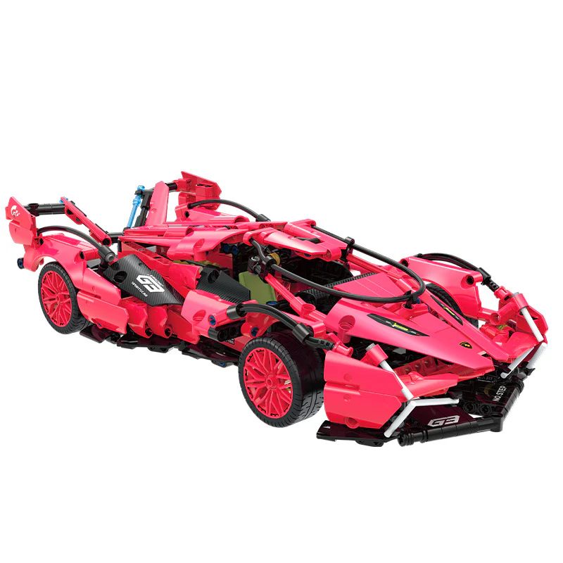 1126 PCS SG 60510 Lamborghini-V12 sports car 1:14 - Image 6