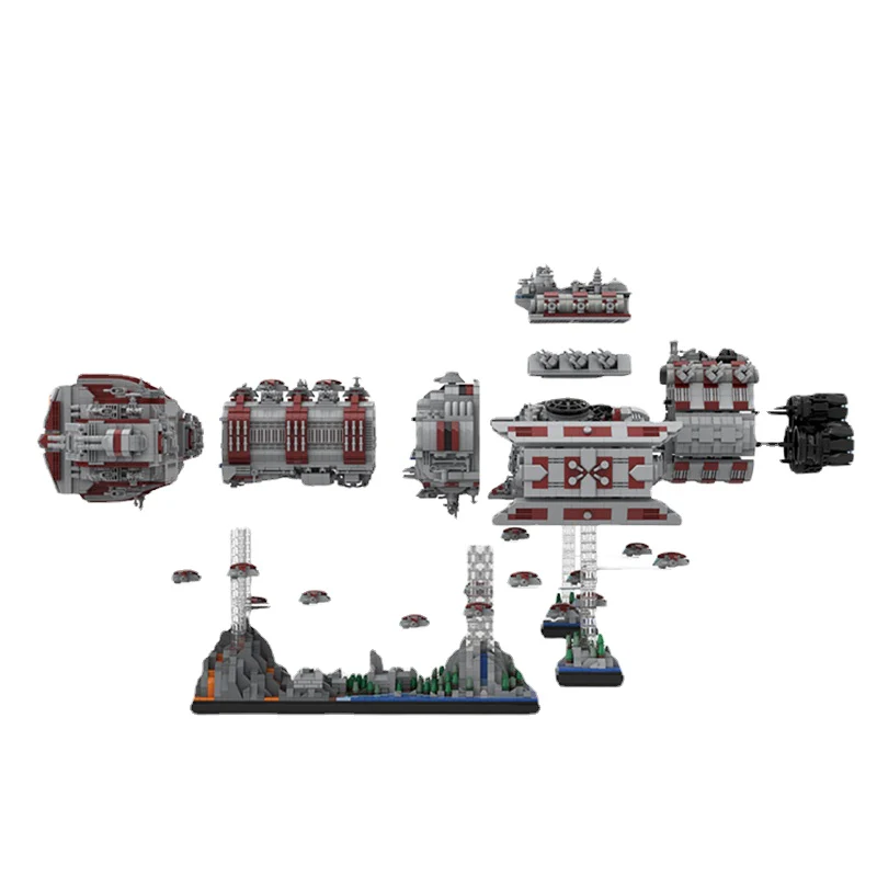 11262PCS MOC-109383 Battlecruiser - Image 4