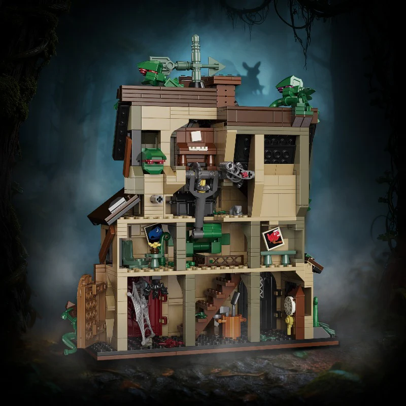 1128pcs MiYoo Carnivorous Plant Cottage - Image 3