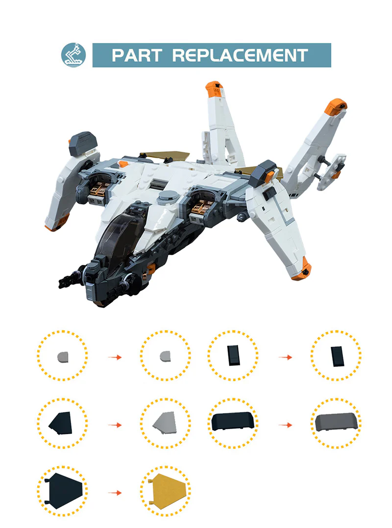 1135pcs MOC Titanfall(Phantom) - Image 5