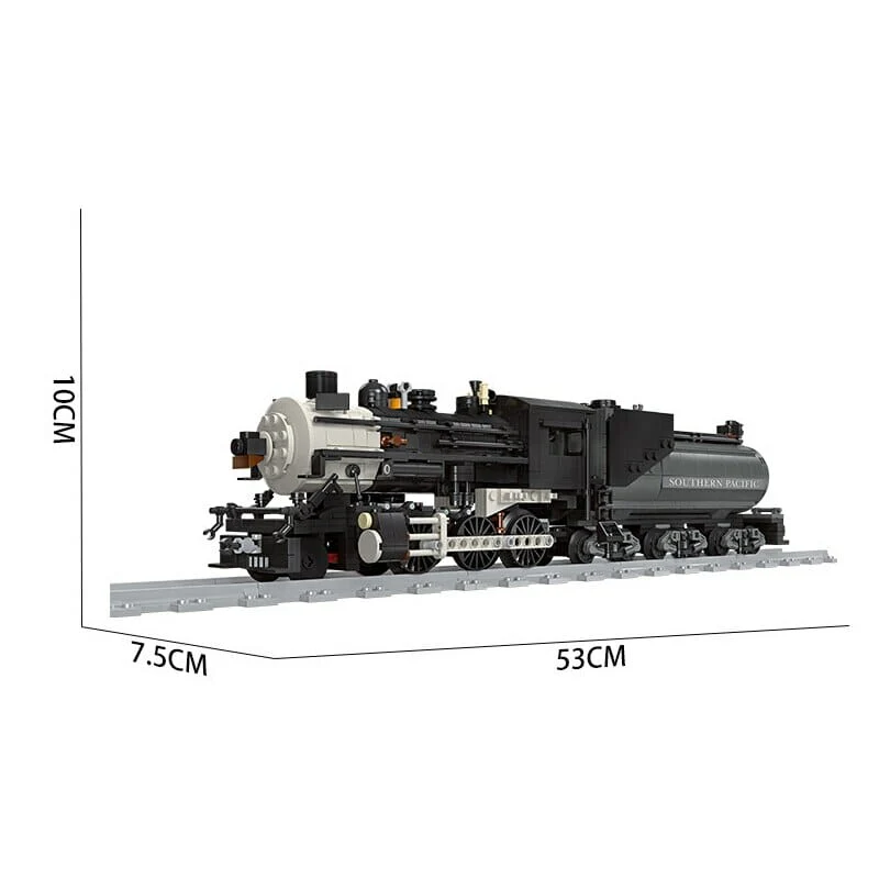 1136PCS JIESTAR 59003 CN5700 Steam Train - Image 4