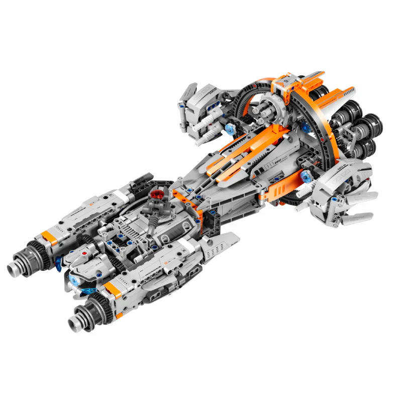 1146PCS wanzhi 6812 Starship - Image 5