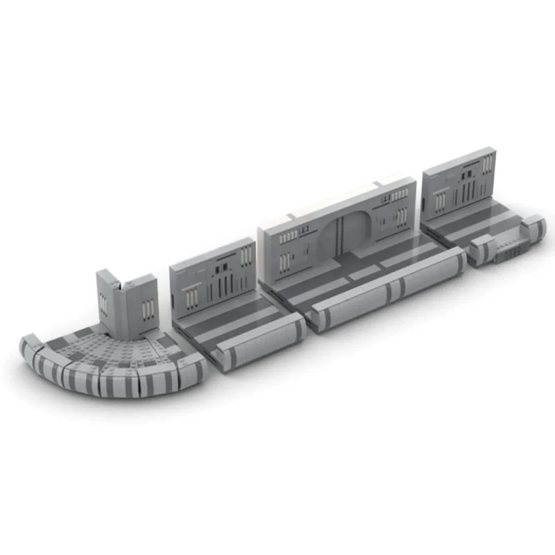 1147pcs MOC-115438 Kamino Modular Exterior Corridor System - Image 3