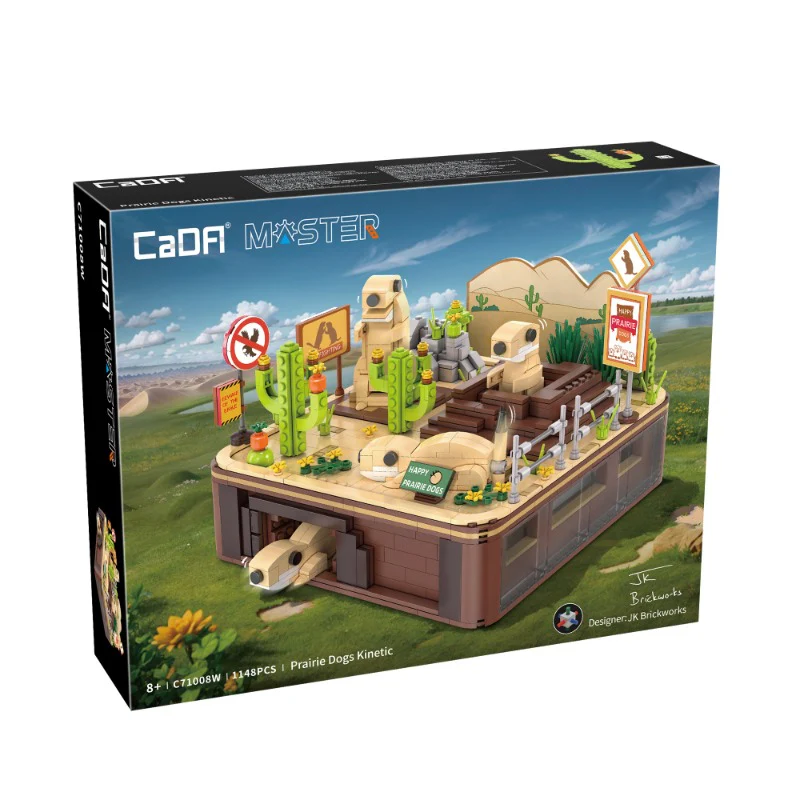 1148 pcs CaDA C71008 Prairie Dogs Kinetic