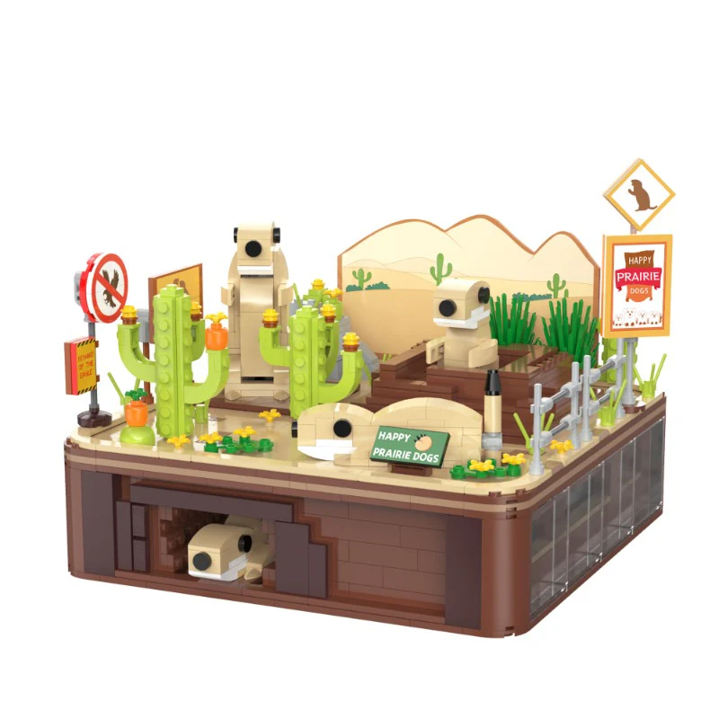1148 pcs CaDA C71008 Prairie Dogs Kinetic - Image 2