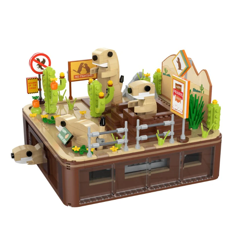 1148 pcs CaDA C71008 Prairie Dogs Kinetic - Image 3