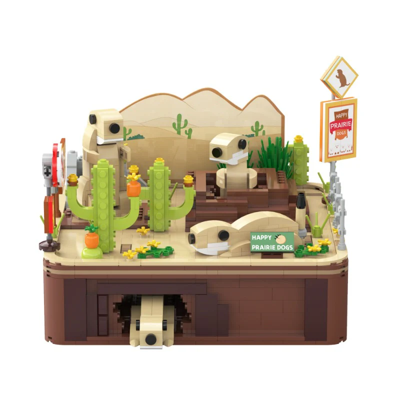 1148 pcs CaDA C71008 Prairie Dogs Kinetic - Image 4