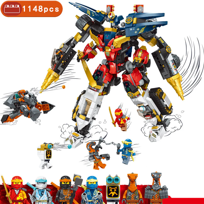 1148PCS 82207 Ninja Ultra Combo Mech - Image 2