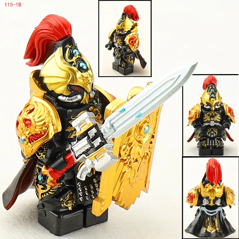 115-1 115-2 115-3 Warhammer 40K Emperor's Forbidden Army Blade Warriors Minifigures - Image 2