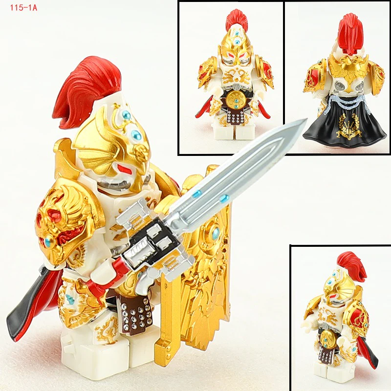 115-1 115-2 115-3 Warhammer 40K Emperor's Forbidden Army Blade Warriors Minifigures - Image 5