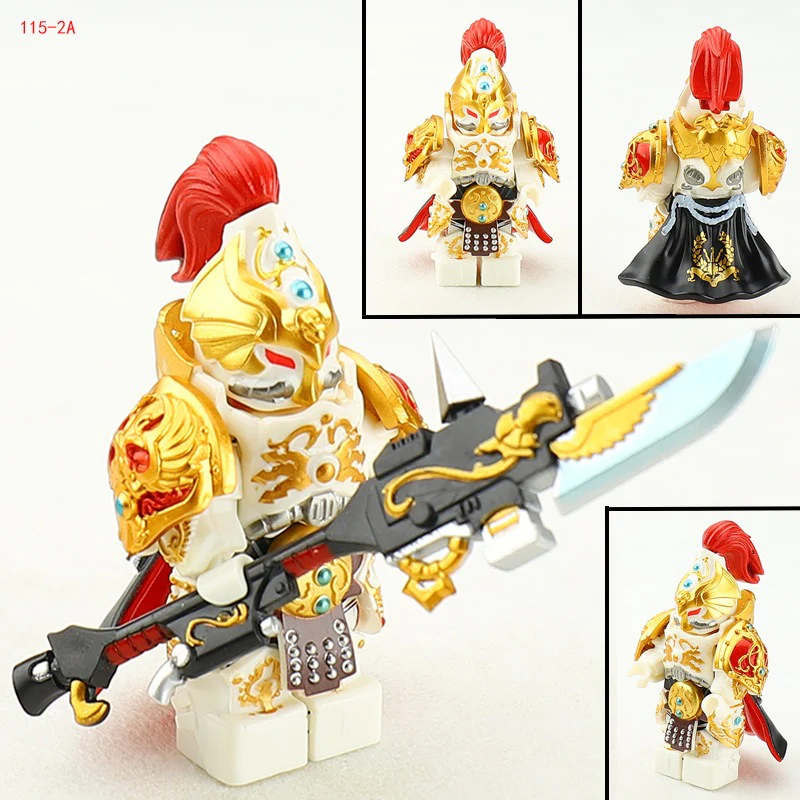 115-1 115-2 115-3 Warhammer 40K Emperor's Forbidden Army Blade Warriors Minifigures - Image 6