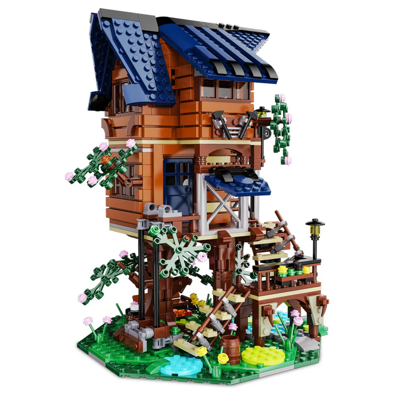 1155PCS CADA  C66004 The Four Seasons Tree House - Image 2