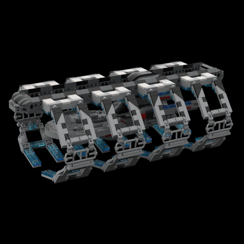 1155pcs MOC-116877 Federation Type 4 Dry Dock - Image 2