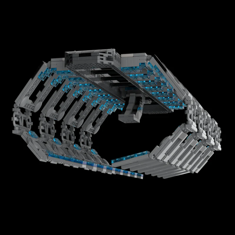 1155pcs MOC-116877 Federation Type 4 Dry Dock - Image 3