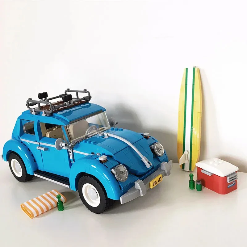 1167pcs  VW Beetle car 10252 - Image 5