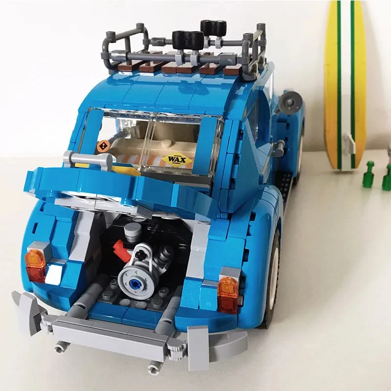 1167pcs  VW Beetle car 10252 - Image 6
