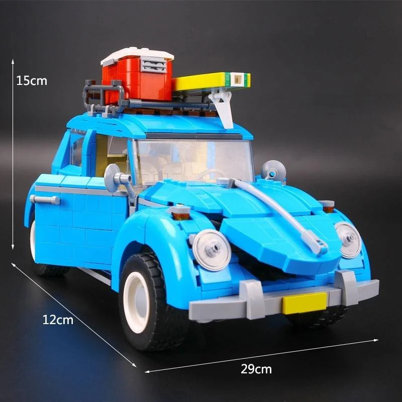 1167pcs  VW Beetle car 10252 - Image 7