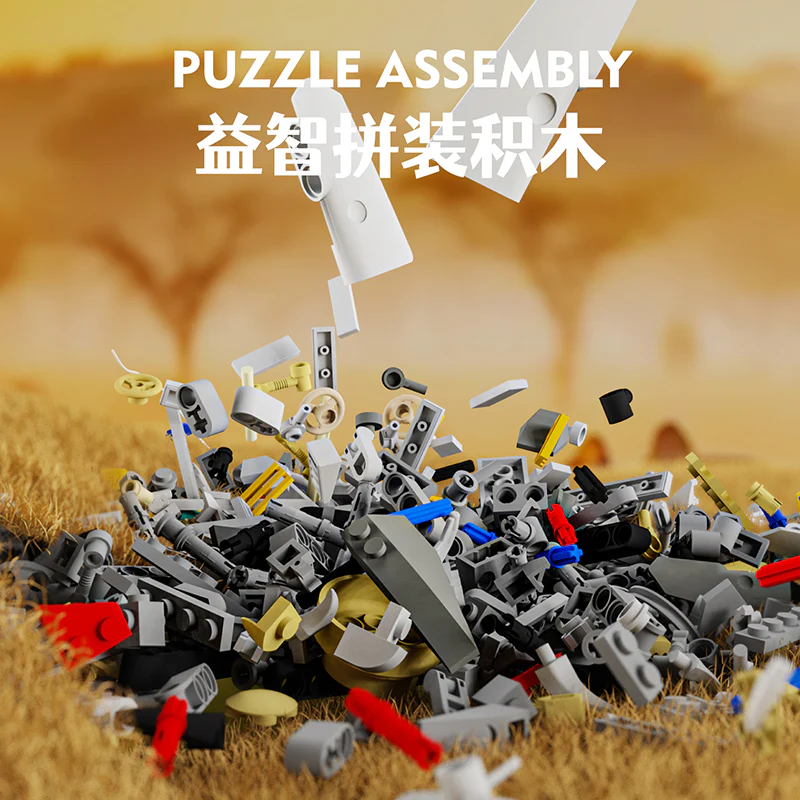 1168pcs MJi 13084 Mechanical Goshawk - Image 2