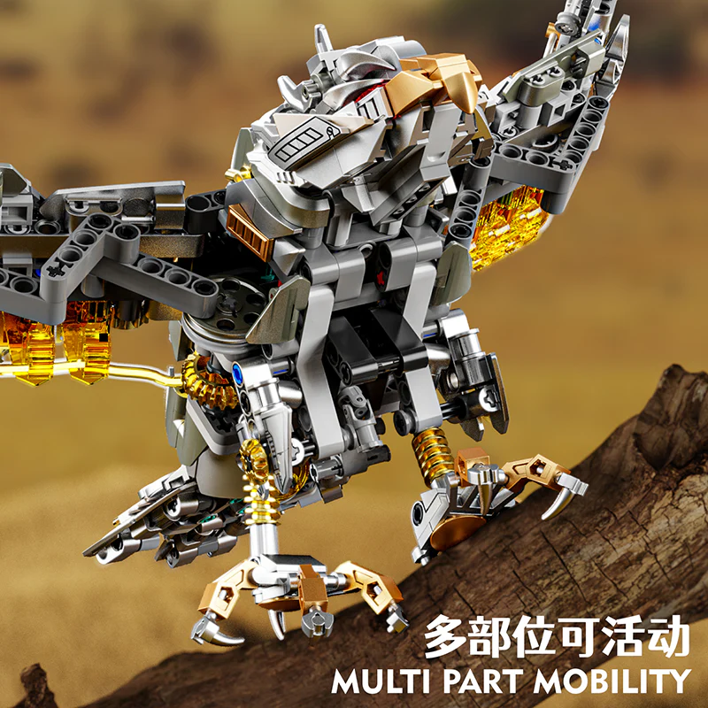 1168pcs MJi 13084 Mechanical Goshawk - Image 3