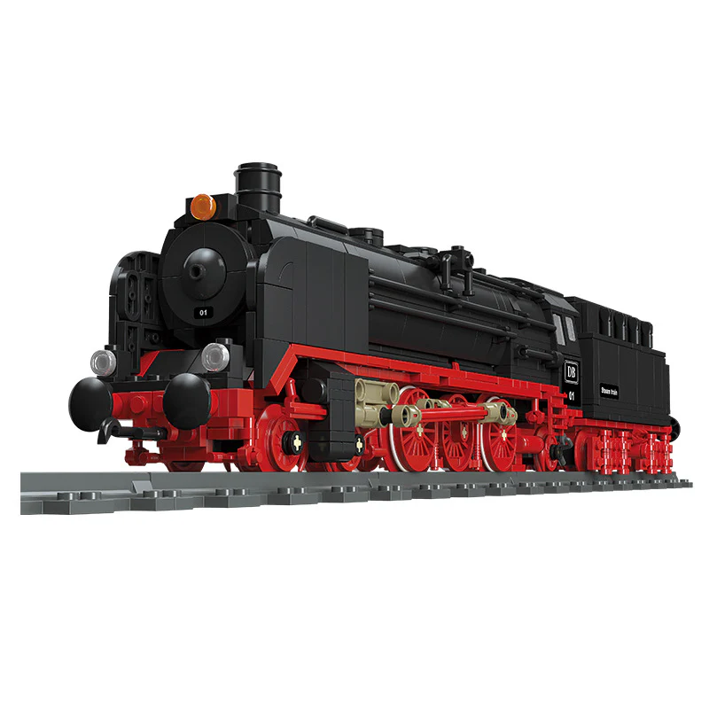 1173PCS JIESTAR 59004 Germany BR01 Steam Train - Image 4