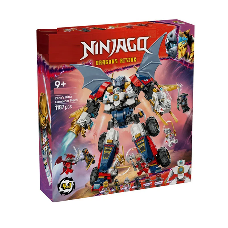 1187pcs Zane's Ultra Combiner Mech - Image 6