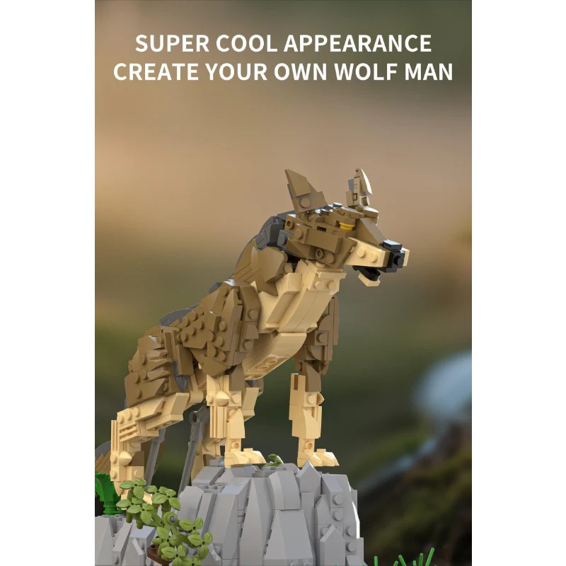 1192pcs Xbert ZY66131 Wolf - Image 2