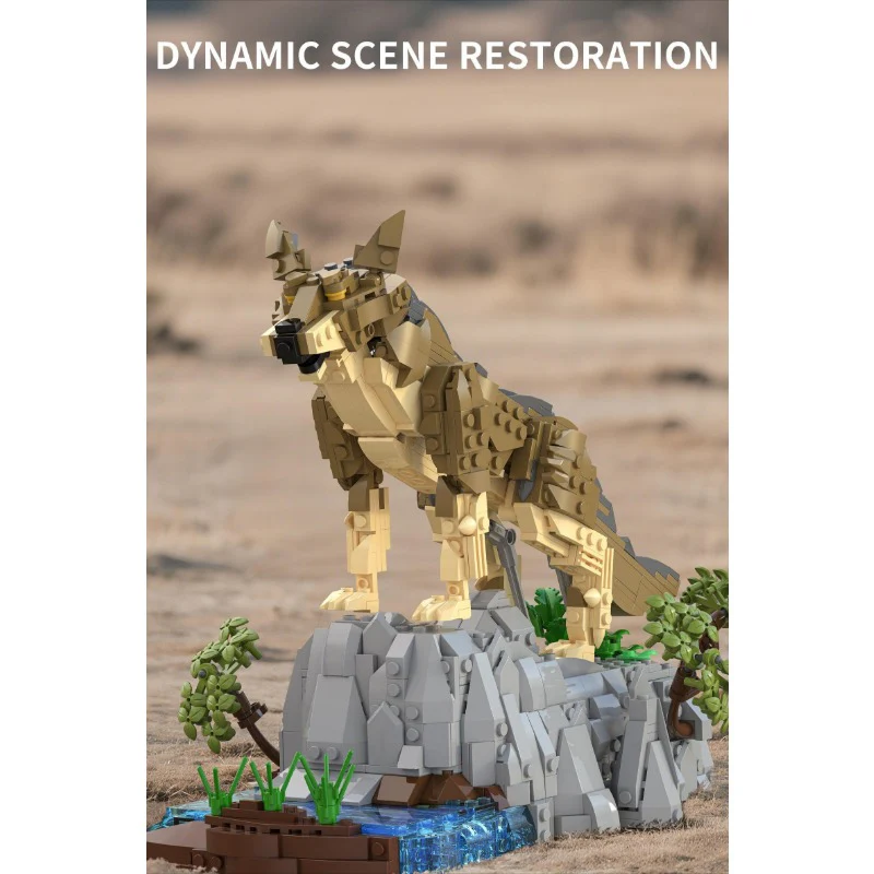 1192pcs Xbert ZY66131 Wolf - Image 3