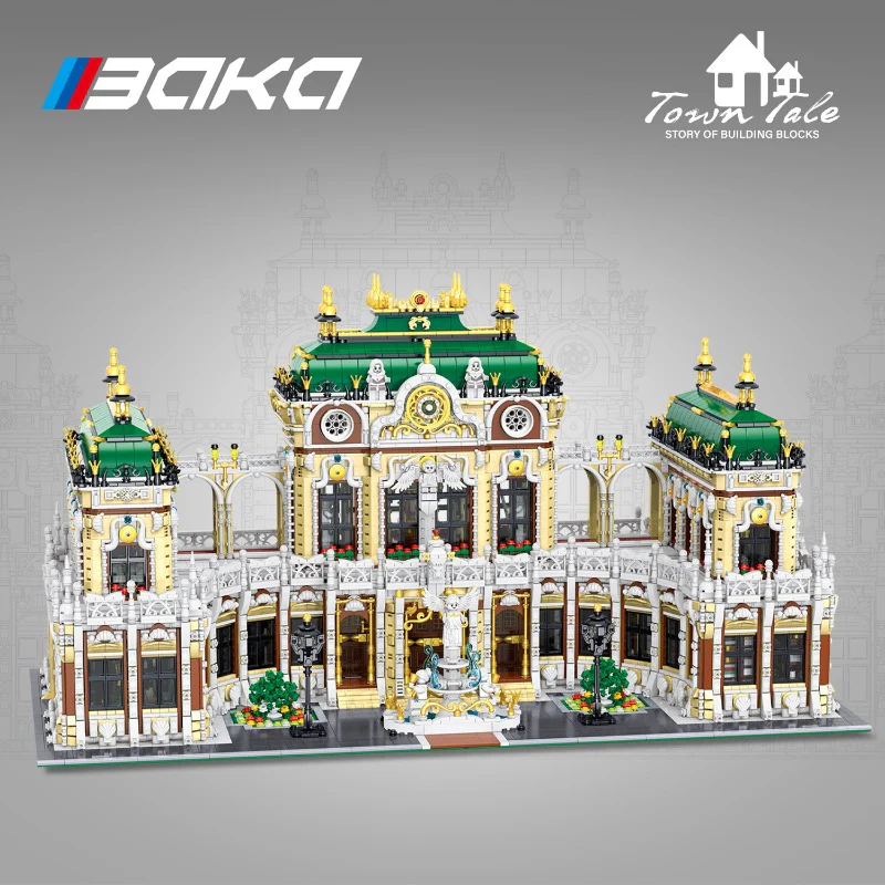 11930 pcs BK 33221 Luxurious Grand Palace - Image 7
