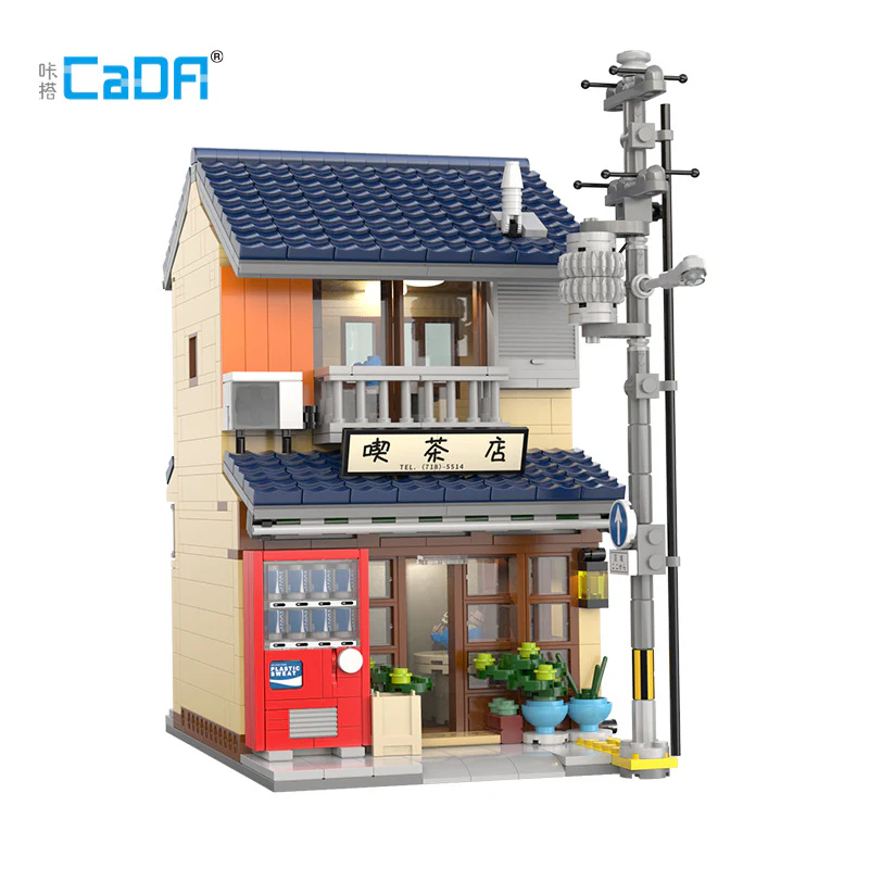 1200PCS CADA C66010 Japanese Wabi-sabi Tea House - Image 4