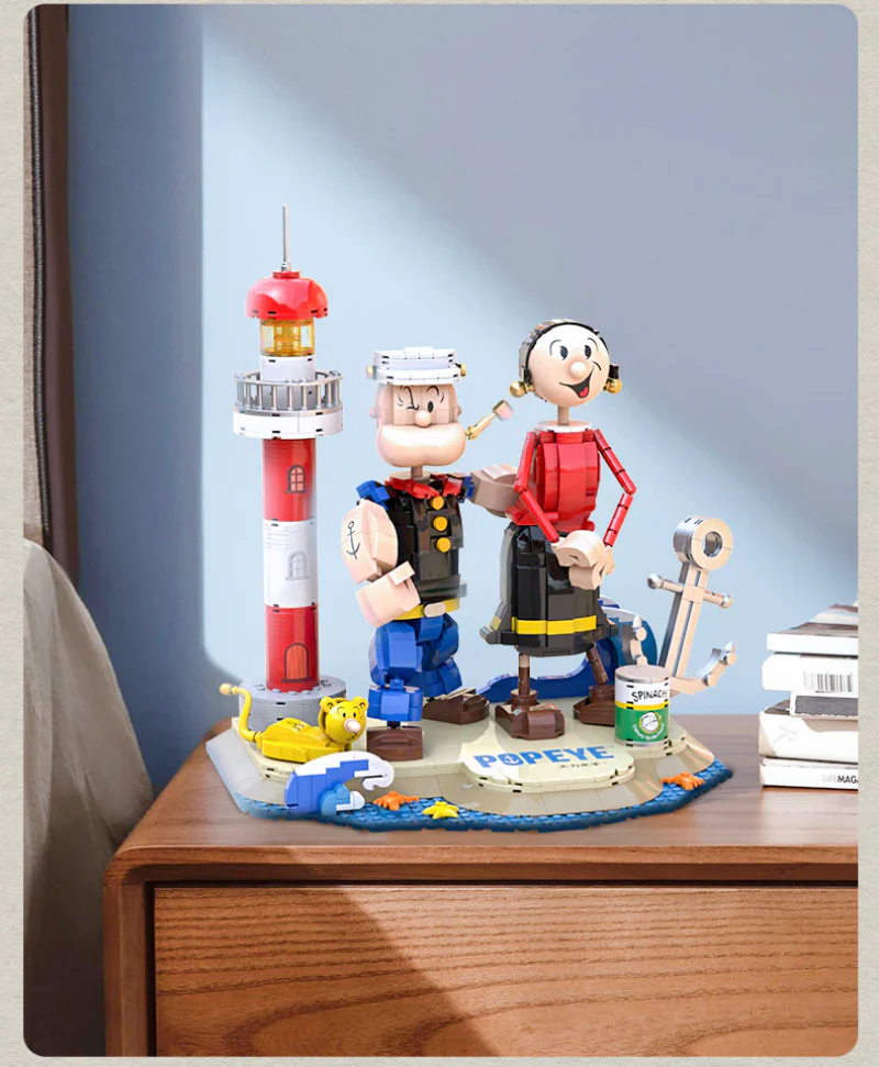 1209+PCS PANTASY 86401 Popeye Poppy And Olive Oyl - Image 5