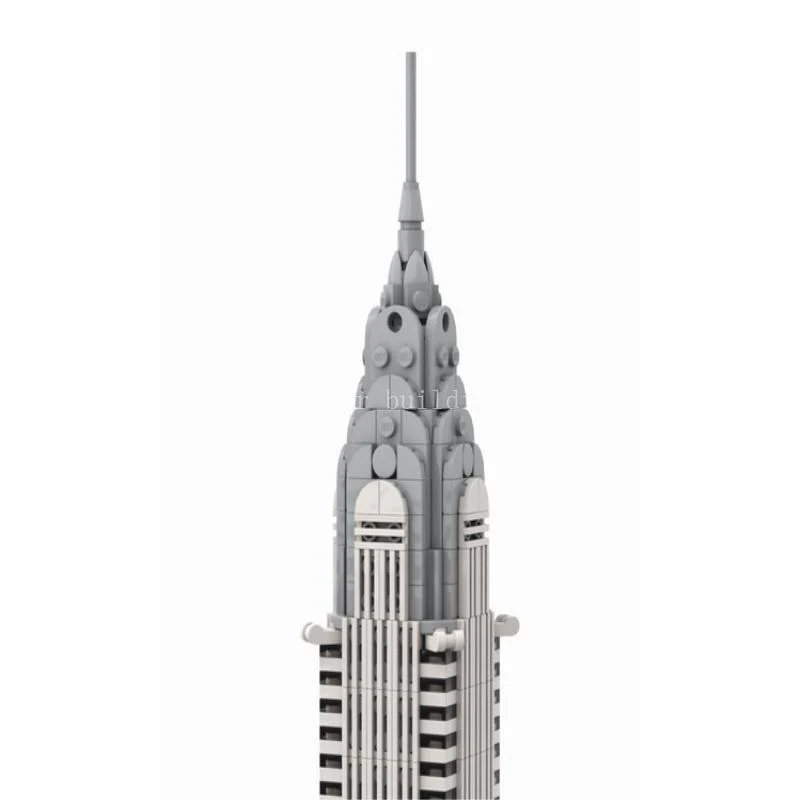 1210PCS MOC-127022 Chrysler Building 1:800 - Image 3