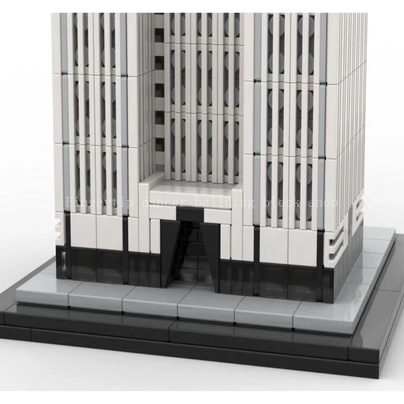 1210PCS MOC-127022 Chrysler Building 1:800 - Image 4