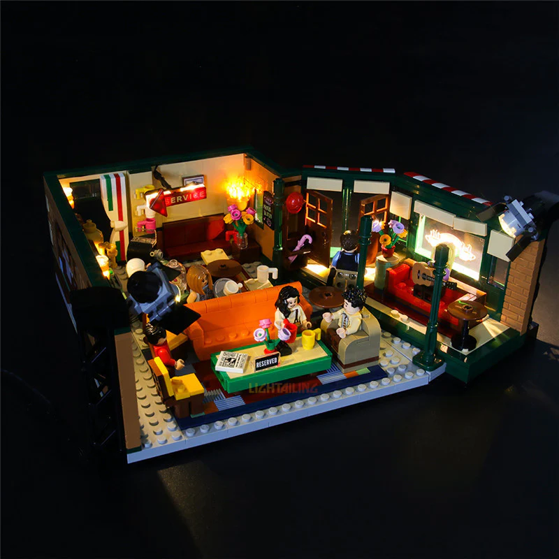 1228PCS 20019 Friends Central Perk 21319 - Image 3