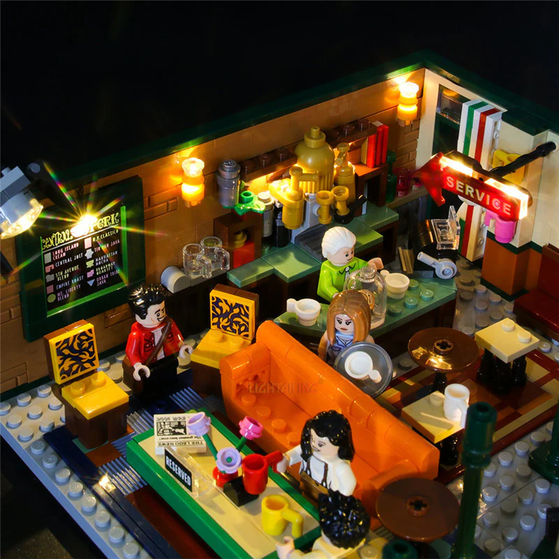 1228PCS 20019 Friends Central Perk 21319 - Image 5