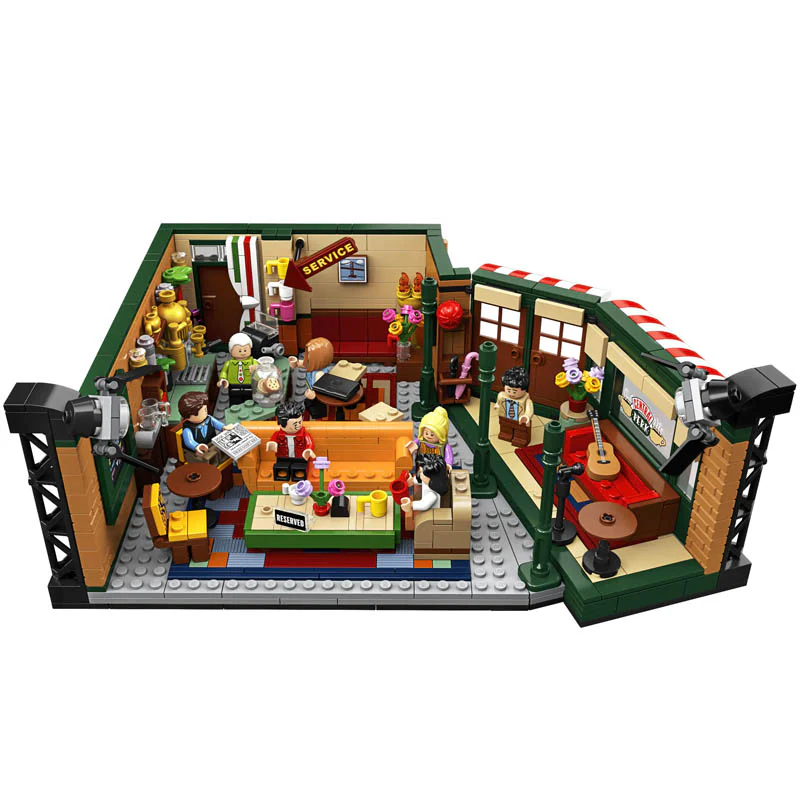 1228PCS 20019 Friends Central Perk 21319 - Image 6