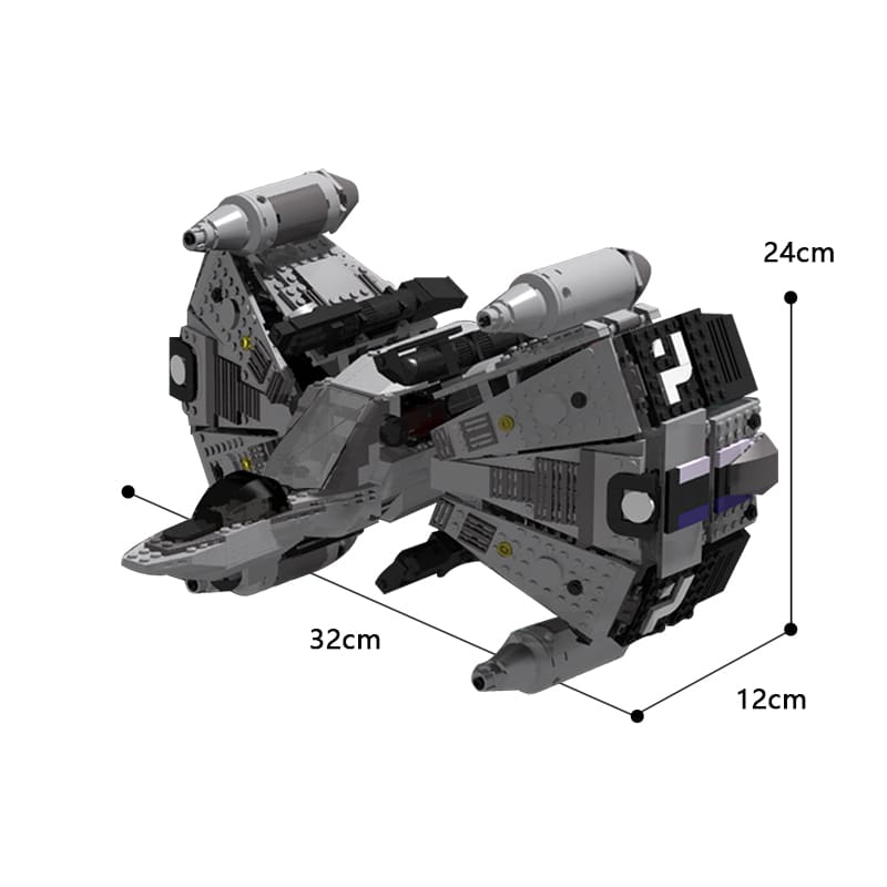 1228PCS MOC-11613 The Last Starfighter - Gunstar - Image 7
