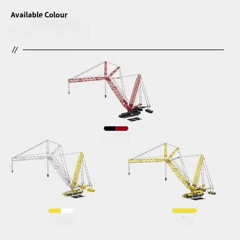 12294pcs Ubricks LG1750 Lattice boom crane - Image 5