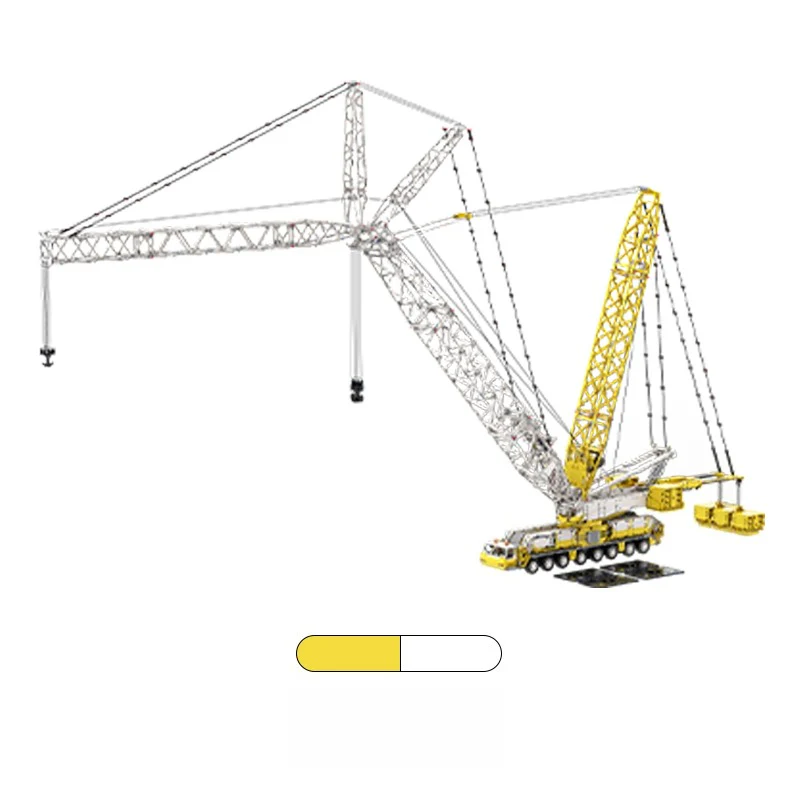 12294pcs Ubricks LG1750 Lattice boom crane - Image 7