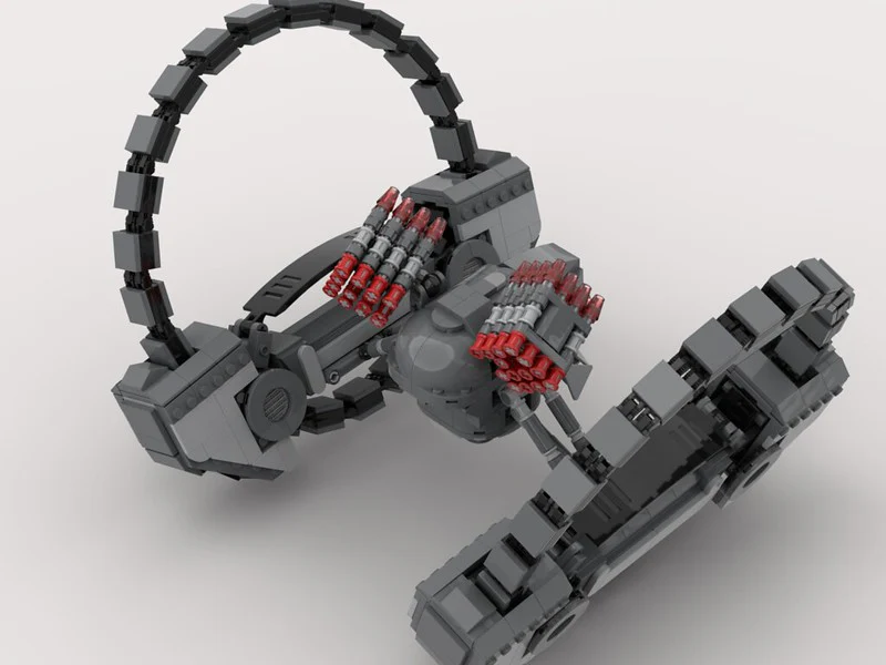 1233PCS MOC-27772 Hailfire Droid - Image 3