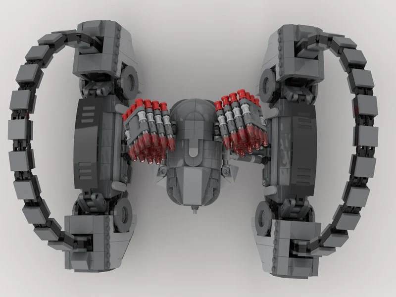 1233PCS MOC-27772 Hailfire Droid - Image 4