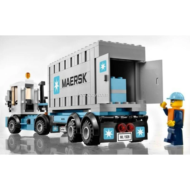 1234pcs x19049 Maersk Train Compatible  with 10219 21006 - Image 4