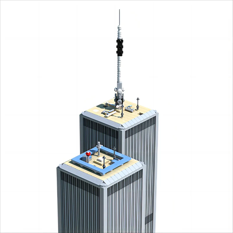 12400PCS MOC-156123 The World Trade center - Image 3