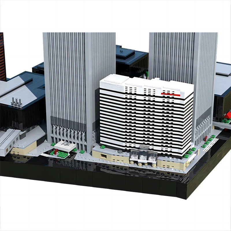 12400PCS MOC-156123 The World Trade center - Image 4