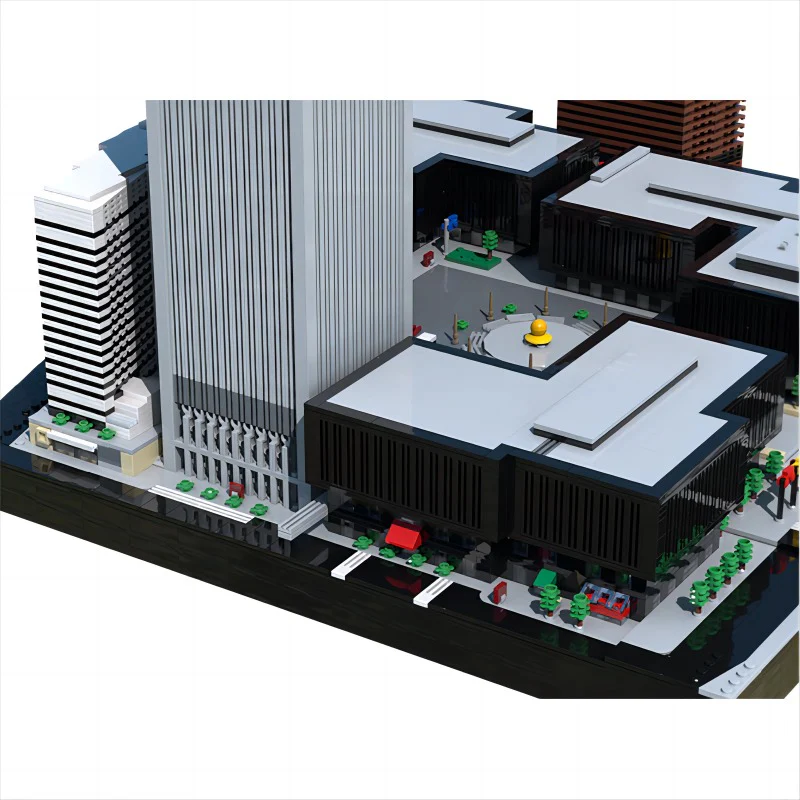12400PCS MOC-156123 The World Trade center - Image 5