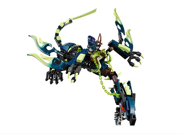 1253PCS King 89008 ninjago 06020 Ninjago Figure Final Flight of Destiny's Bounty 70738 - Image 3